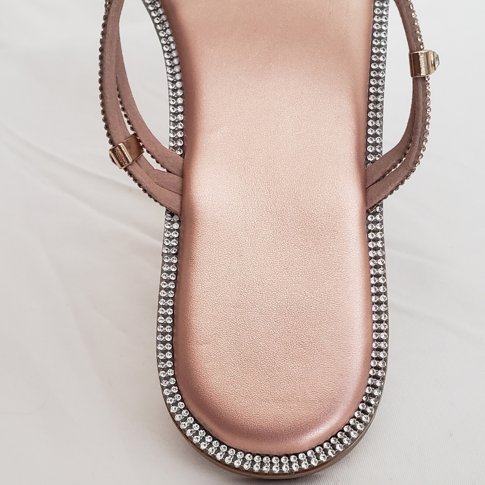Sparkly Rhinestone Sandals - Picture 9 of 16